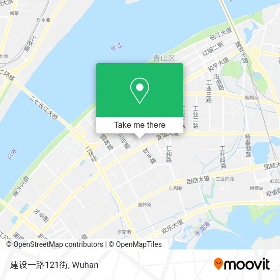 建设一路121街 map