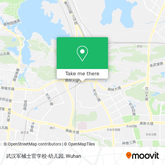 武汉军械士官学校-幼儿园 map