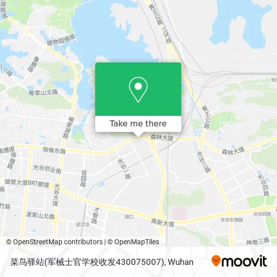 菜鸟驿站(军械士官学校收发430075007) map