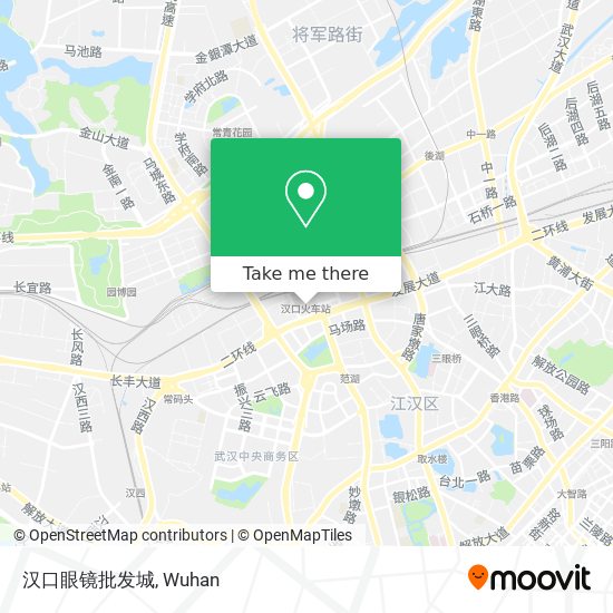 汉口眼镜批发城 map