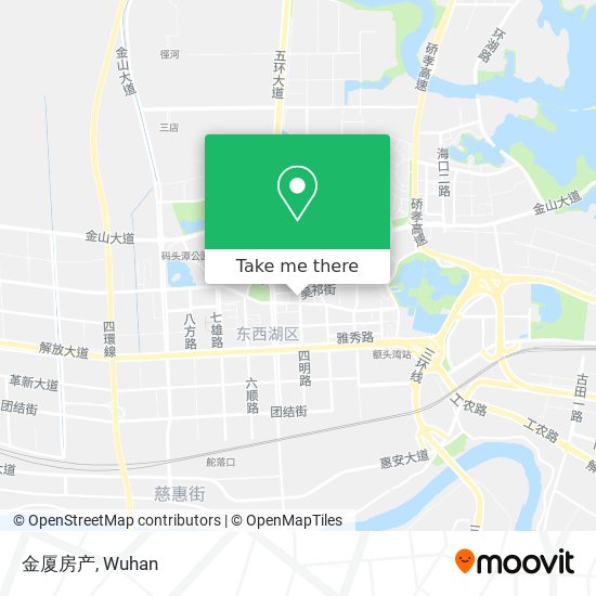 金厦房产 map