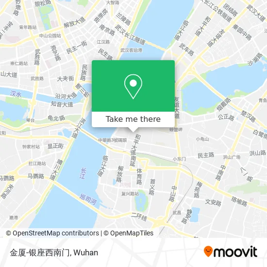 金厦-银座西南门 map