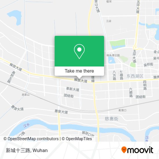 新城十三路 map
