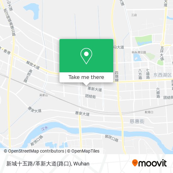 新城十五路/革新大道(路口) map