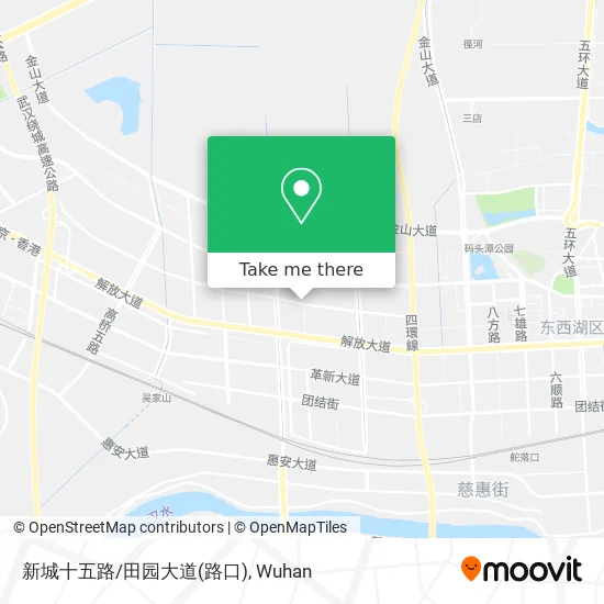 新城十五路/田园大道(路口) map