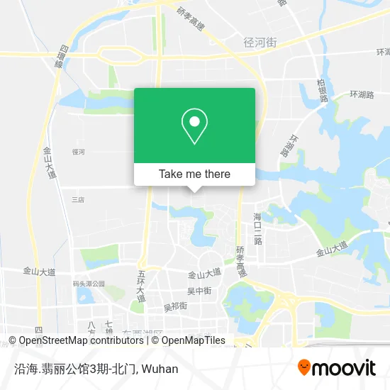 沿海.翡丽公馆3期-北门 map