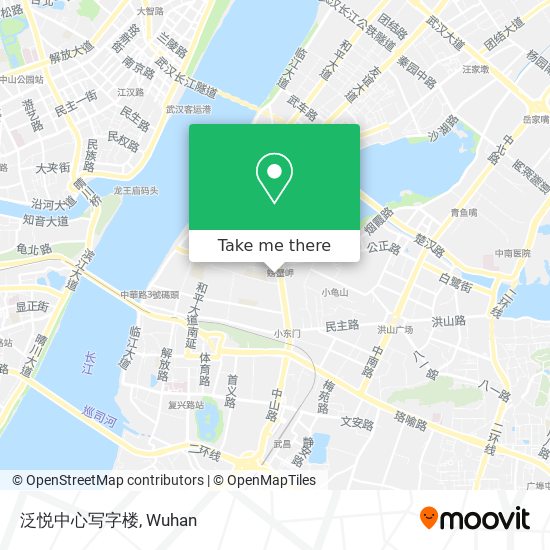 泛悦中心写字楼 map
