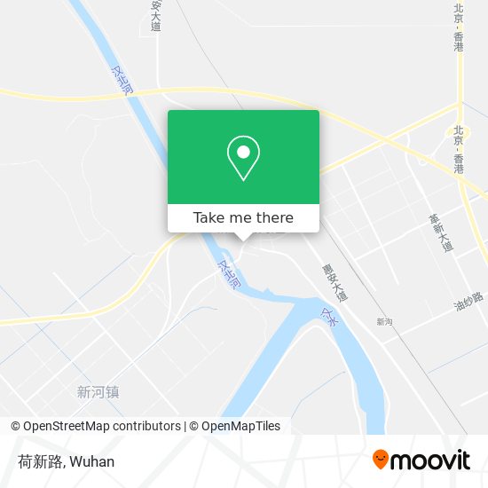 荷新路 map