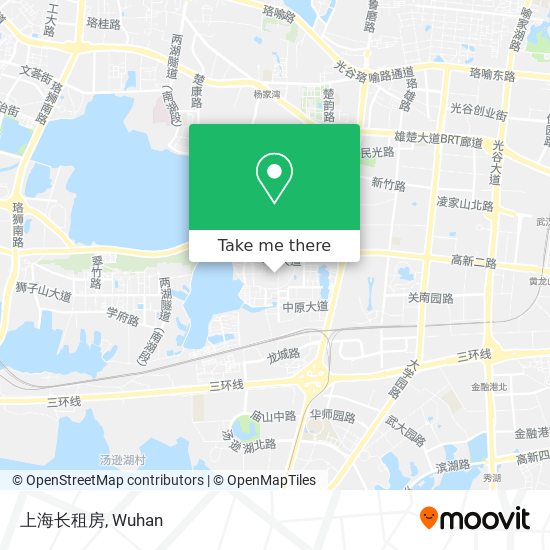 上海长租房 map