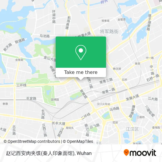 赵记西安肉夹馍(秦人印象面馆) map