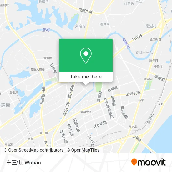 车三街 map
