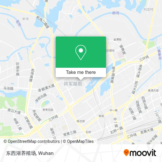 东西湖养殖场 map