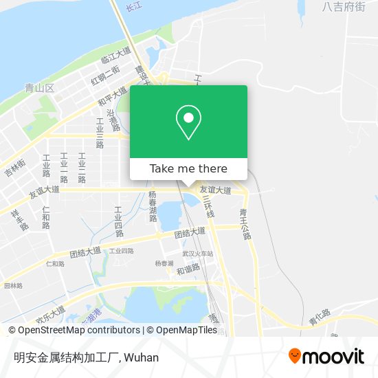 明安金属结构加工厂 map