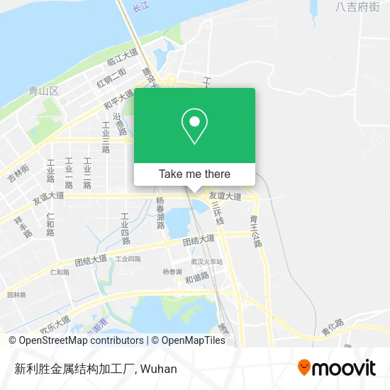 新利胜金属结构加工厂 map