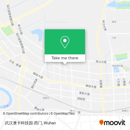 武汉澳卡科技园-西门 map