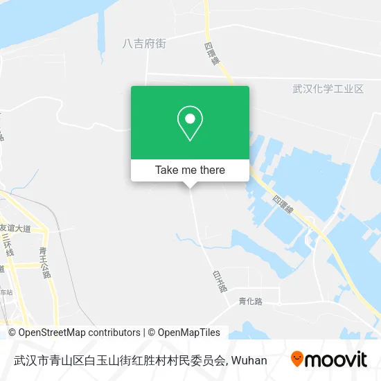 武汉市青山区白玉山街红胜村村民委员会 map
