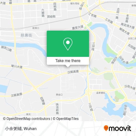小余粥铺 map