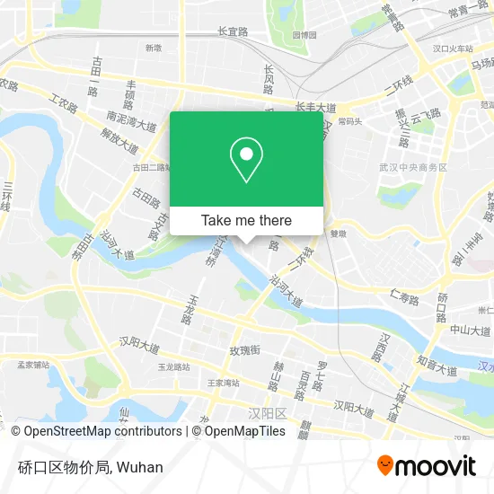 硚口区物价局 map