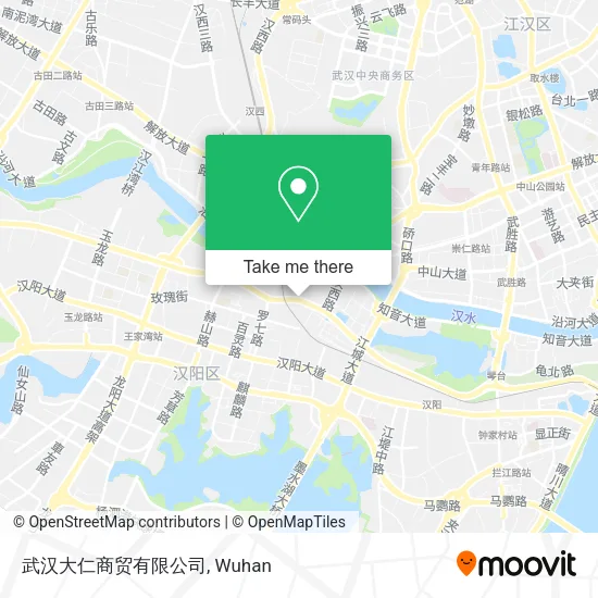 武汉大仁商贸有限公司 map