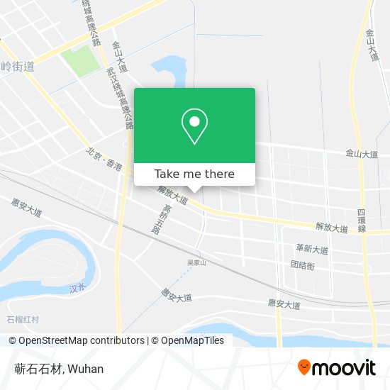 蕲石石材 map