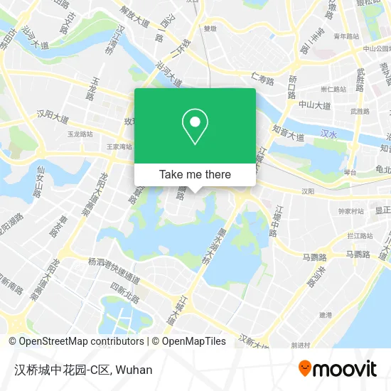 汉桥城中花园-C区 map