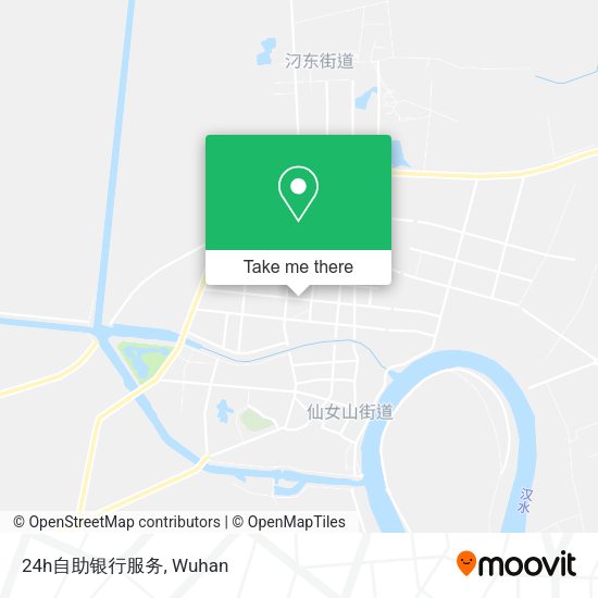 24h自助银行服务 map