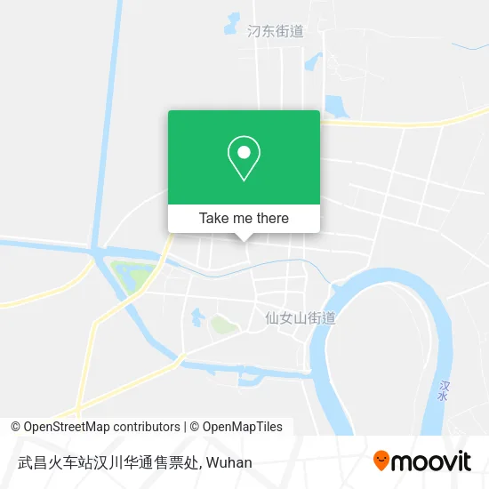 武昌火车站汉川华通售票处 map