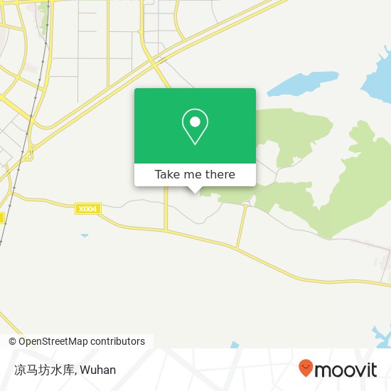 凉马坊水库 map