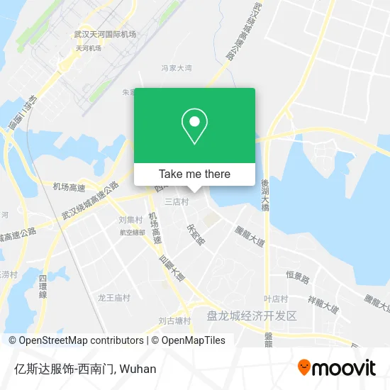 亿斯达服饰-西南门 map