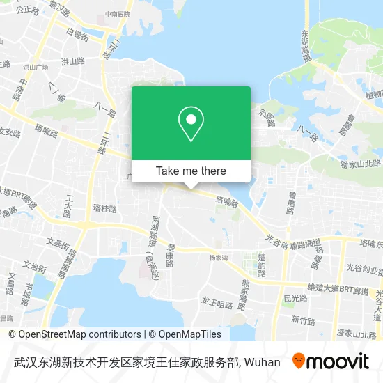 武汉东湖新技术开发区家境王佳家政服务部 map