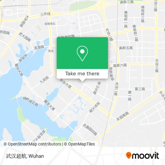 武汉超航 map