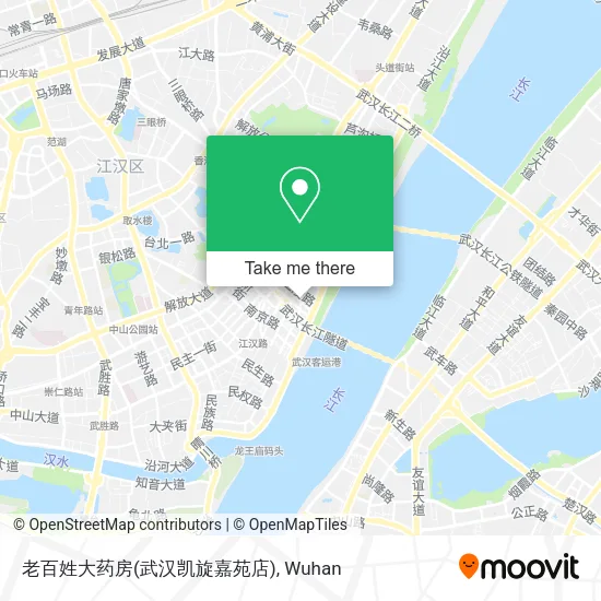 老百姓大药房(武汉凯旋嘉苑店) map