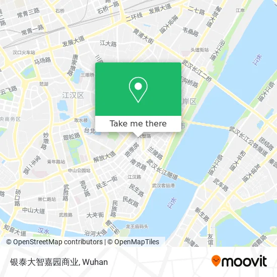 银泰大智嘉园商业 map