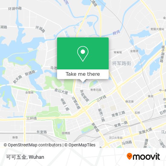 可可五金 map