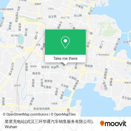 星星充电站(武汉三环华通汽车销售服务有限公司) map