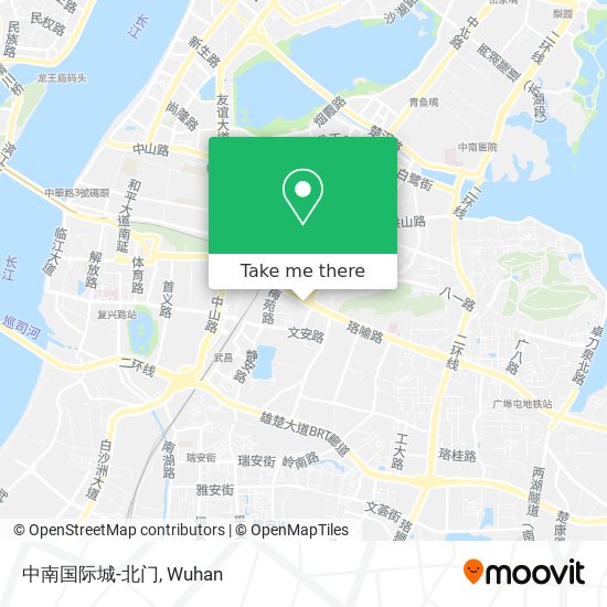 中南国际城-北门 map
