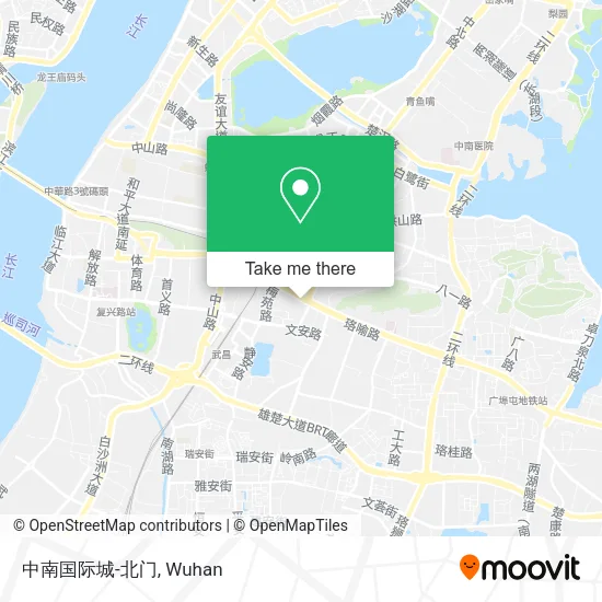 中南国际城-北门 map