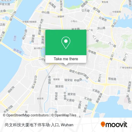尚文科技大厦地下停车场-入口 map