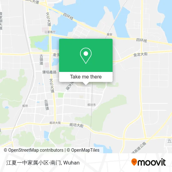 江夏一中家属小区-南门 map