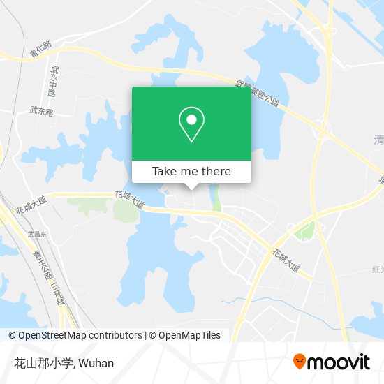 花山郡小学 map