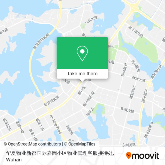 华夏物业新都国际嘉园小区物业管理客服接待处 map