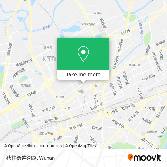 秋桂街连湖路 map