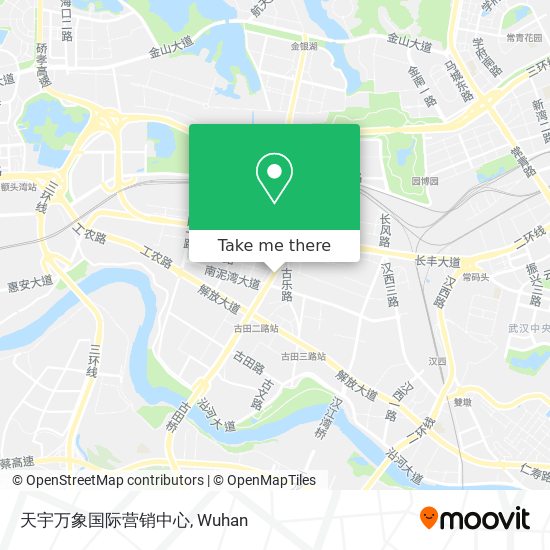 天宇万象国际营销中心 map