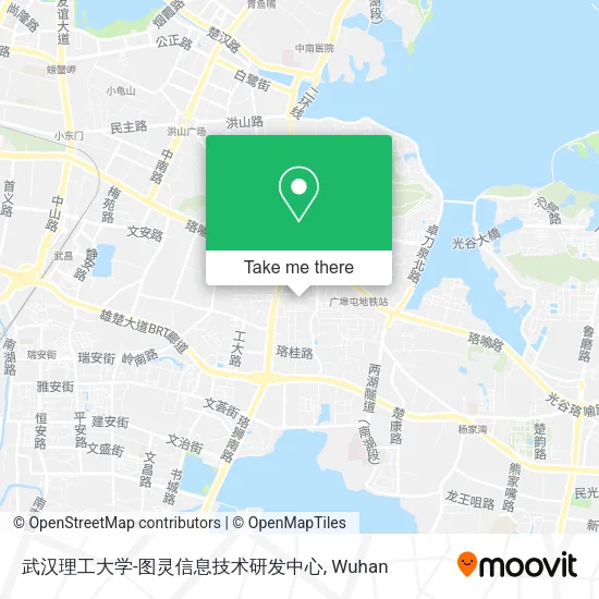 武汉理工大学-图灵信息技术研发中心 map