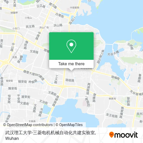 武汉理工大学-三菱电机机械自动化共建实验室 map