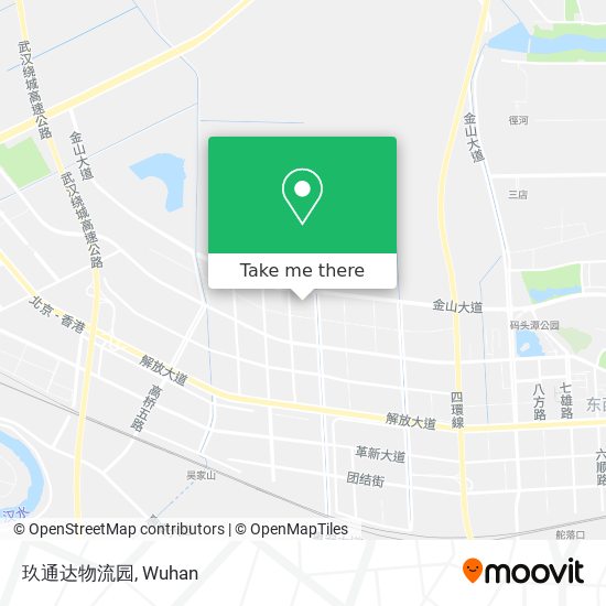 玖通达物流园 map