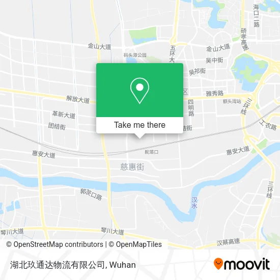 湖北玖通达物流有限公司 map
