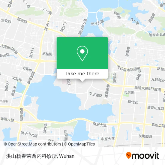 洪山杨春荣西内科诊所 map
