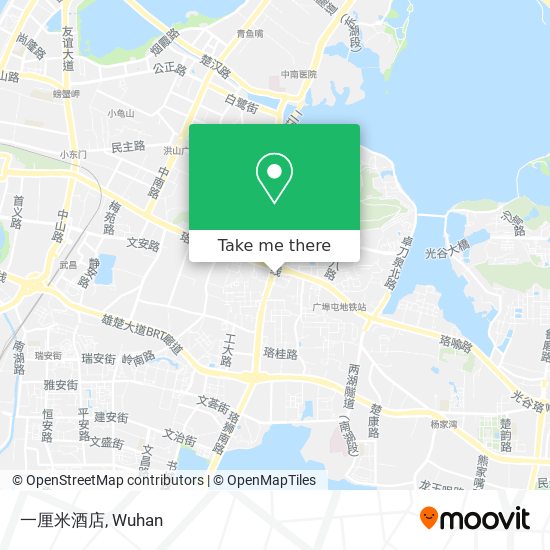 一厘米酒店 map