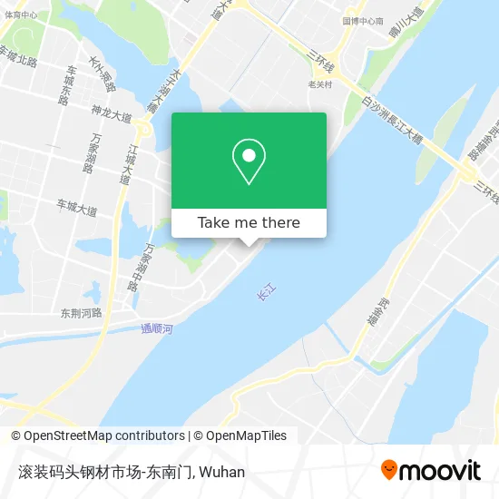 滚装码头钢材市场-东南门 map